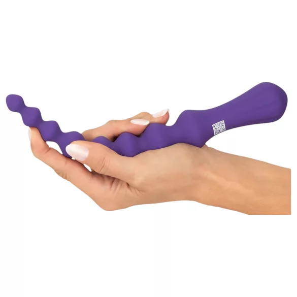 You2Toys - Analdildo met bollen - flexibel - siliconen - paars