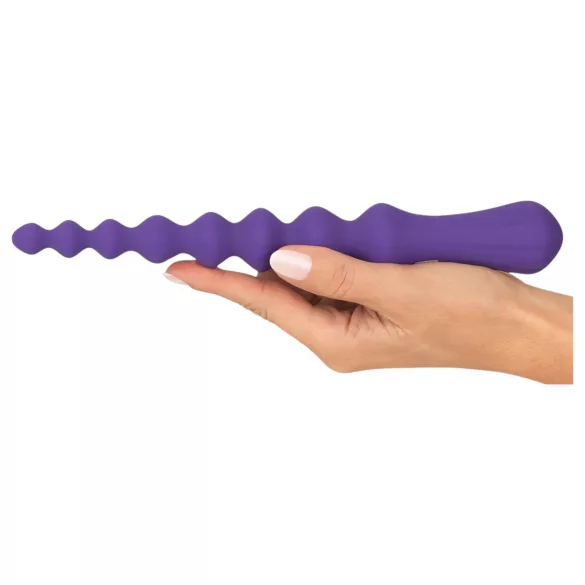 You2Toys - Analdildo met bollen - flexibel - siliconen - paars