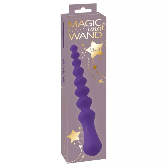 You2Toys - Analdildo met bollen - flexibel - siliconen - paars