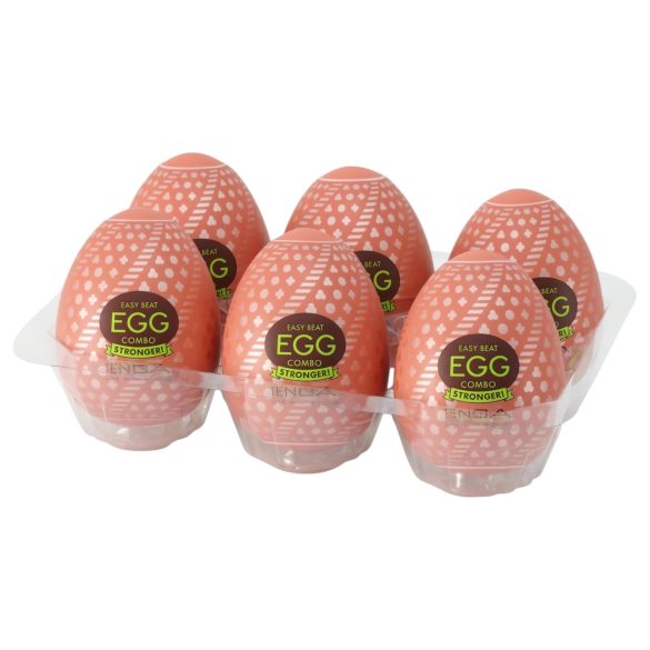 TENGA Ei Combo Stronger - 6x Krachtig Genot
