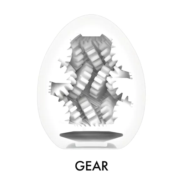 TENGA Egg Gear Stronger - masturbatorei - extra sterk - 6 stuks