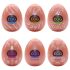 TENGA - Sterkere Eivormige Masturbatorset - 6 stuks
