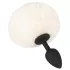 You2Toys - anaal plug met konijnenstaart - zwart