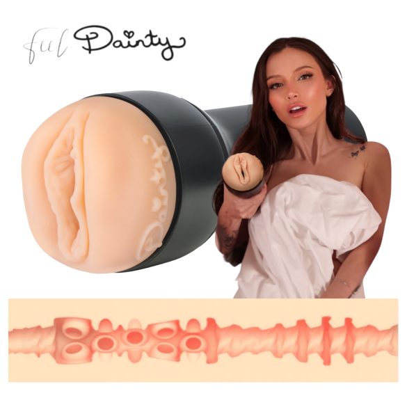 Kiiroo Dainty Wilder - kunstvagina - PowerBlow compatibel (natuur)