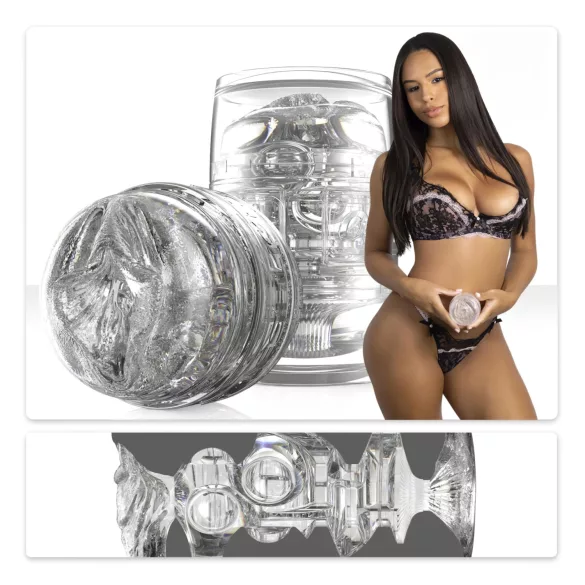 Fleshlight Quickshot Autumn Falls - reis-masturbator (transparant)