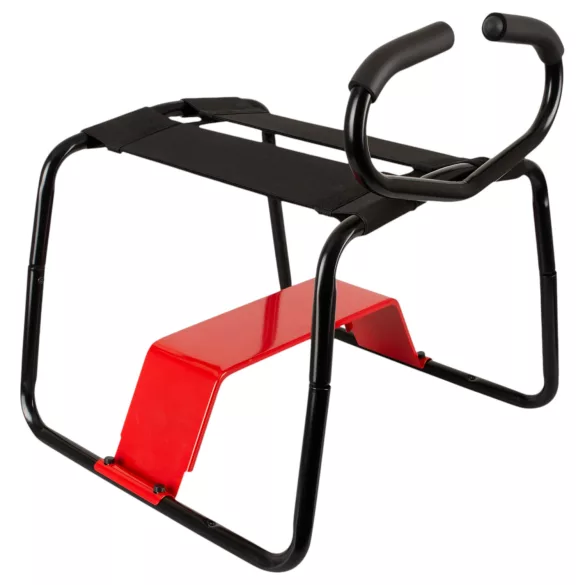 THE BANGER - Ultimate Sex Stool seksschaal met levensechte dildo (zwart)