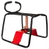 THE BANGER - Ultimate Sex Stool seksschaal met levensechte dildo (zwart)
