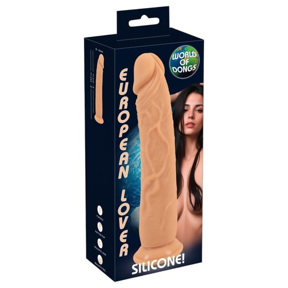 You2Toys - dildo realistich - Europese stijl - 23 cm