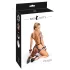 Bad Kitty - open harnas met boeien (zwart)