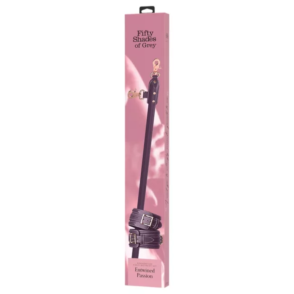 Vijftig tinten grijs Entwined Passion - beenspreider met enkelboeien (paars)