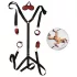 Bad Kitty - bedbondageset (zwart)