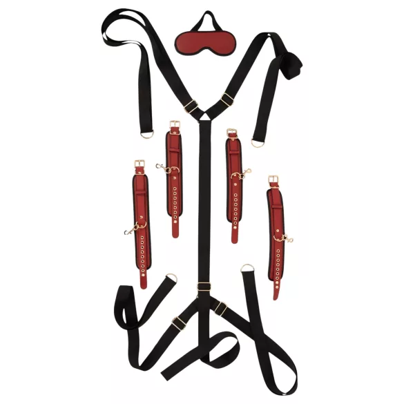 Bad Kitty - bedbondageset (zwart)
