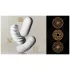 TENGA 3Dx Zen - 3D‑gepatroneerde masturbator (wit)