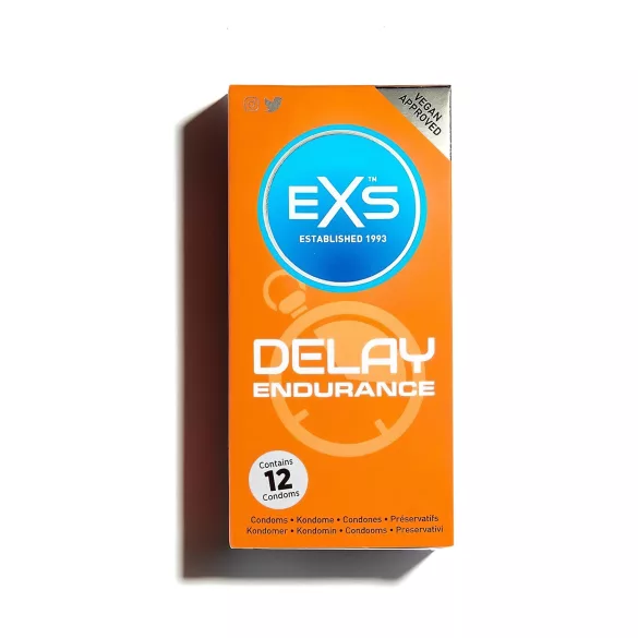 EXS Delay - latex condoom - uitstel orgasme - 12 stuks