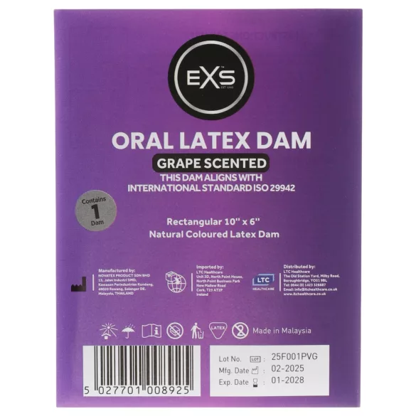 EXS - beflapperdoekje - druif