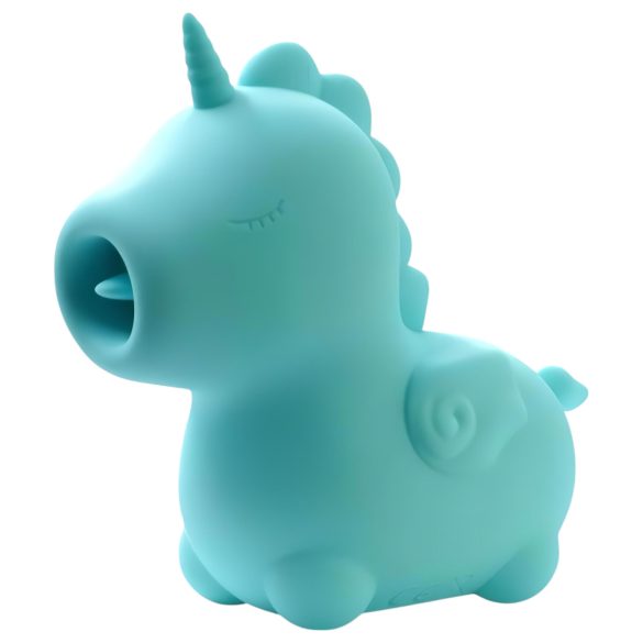 Unihorn Mount'n Peak - Oplaadbare Unicorn Vibrator (Blauw)