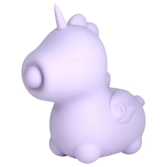 Unihorn Karma - opladbare clitorisstimulator - unicorn - siliconen - paars