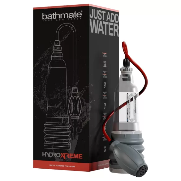 Bathmate HydroXtreme 5 - hydropomp, zonder accessoires (transparant)