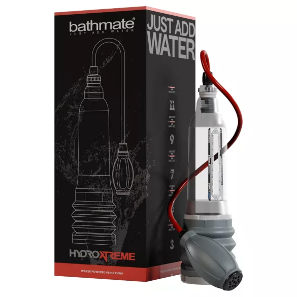 Bathmate HydroXtreme 7 - hydropomp, zonder accessoires (transparant)