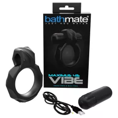   Bathmate Maximus Vibe 45 - oplaadbare vibrerende penisring (zwart)