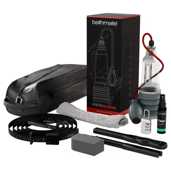 Bathmate HydroXtreme 7 Wide Boy - hydropompset (transparant)