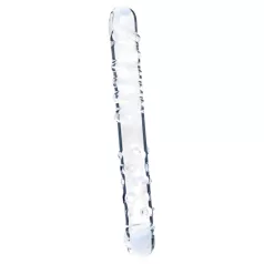 Clarity - glazen dildo met twee uiteinden - transparant