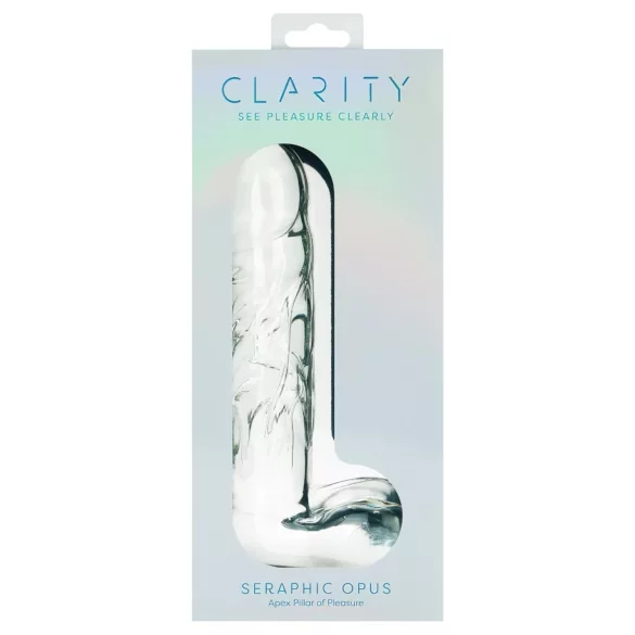 Clarity Seraphic Opus - glazen G-puntdildo (transparant)