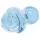 Clarity Utopian Bloom - glazen anale plug (transparant)