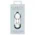 Clarity Utopian Bloom - glazen anale plug (transparant)