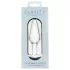Clarity Utopian Floret - glazen anale plug (transparant)