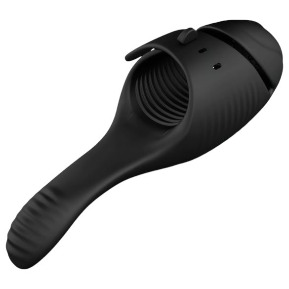 Lonely J-Bobbie - Oplaadbare eikeltriller met 2 motoren (zwart)