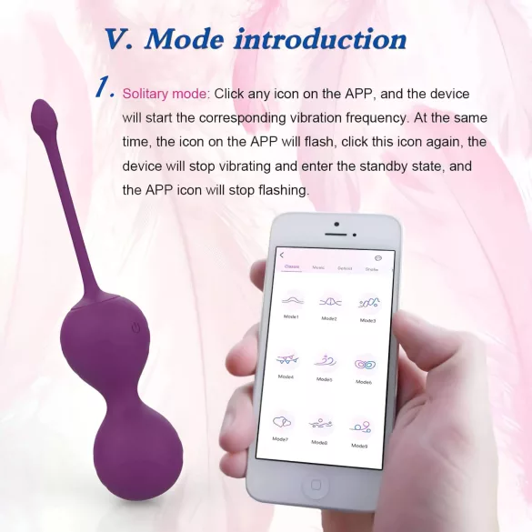 Lonely Winni - vibrerend eitje met app - roze