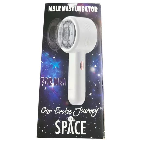 Lonely Space - automatische masturbator - op en neer beweging - wit