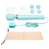 le Wand - exclusieve, netstroom massager-vibrator (blauw)