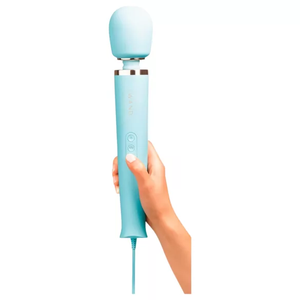le Wand - exclusieve, netstroom massager-vibrator (blauw)