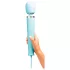 le Wand - exclusieve, netstroom massager-vibrator (blauw)