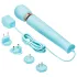 le Wand - exclusieve, netstroom massager-vibrator (blauw)