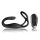Rocks-Off - oplaadbare, draadloze anale vibrator met penisring (zwart)