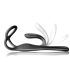 Rocks-Off - oplaadbare, draadloze anale vibrator met penisring (zwart)