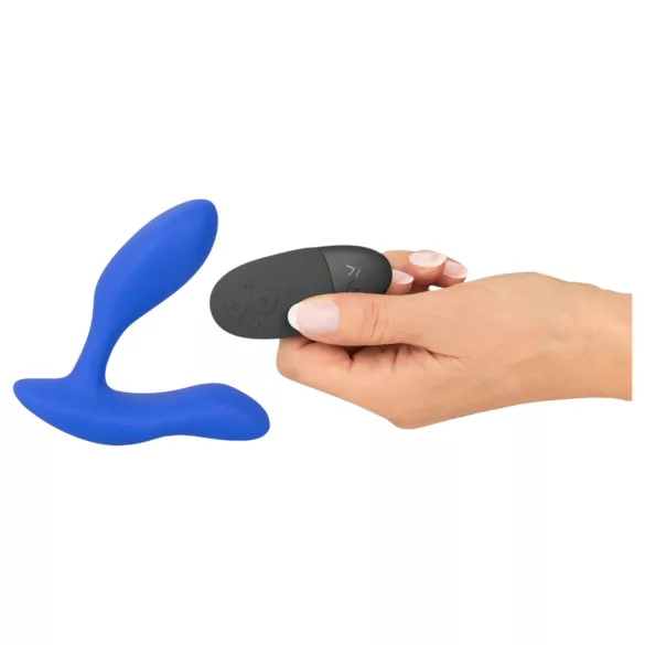 We-Vibe Vector+ - App-gestuurde anale vibrator (blauw)