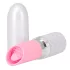 Pillow Talk Lusty - oplaadbare, tongvormige staafvibrator (wit/roze)
