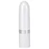Pillow Talk Lusty - oplaadbare, tongvormige staafvibrator (wit/roze)