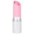 Pillow Talk Lusty - oplaadbare, tongvormige staafvibrator (wit/roze)