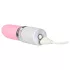 Pillow Talk Lusty - oplaadbare, tongvormige staafvibrator (wit/roze)