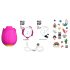 ROMP Rose - luchtstroom roos vibrator (roze)