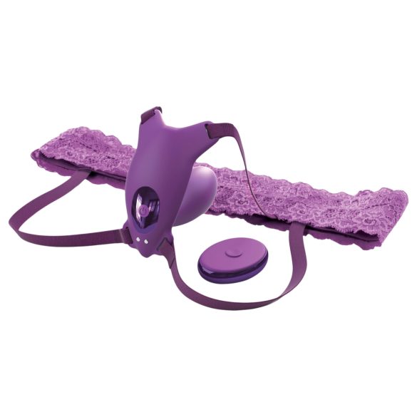 Fantasy For Her - draagbare, ingebouwde G-spot vibrator (paars)