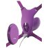 Fantasy For Her - draagbare, ingebouwde G-spot vibrator (paars)