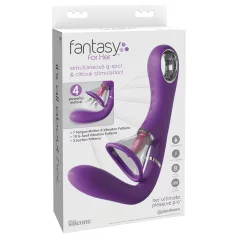   Fantasy For Her - G-spot en clitoris vibrator met 4 motoren - siliconen - paars