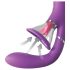 Fantasy For Her – 4-motorige G-spot & clitoris vibrator (paars)