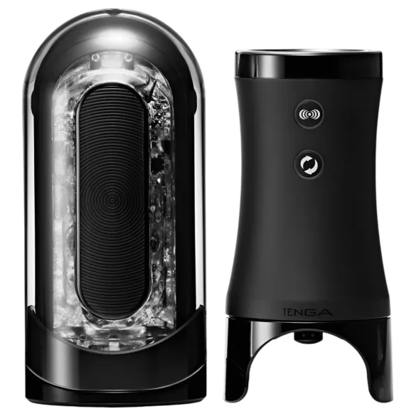 TENGA Flip 0 Electronic - automatische masturbator - zwart